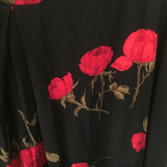 Long Vintage Rose skirt - Picture 2 of 2